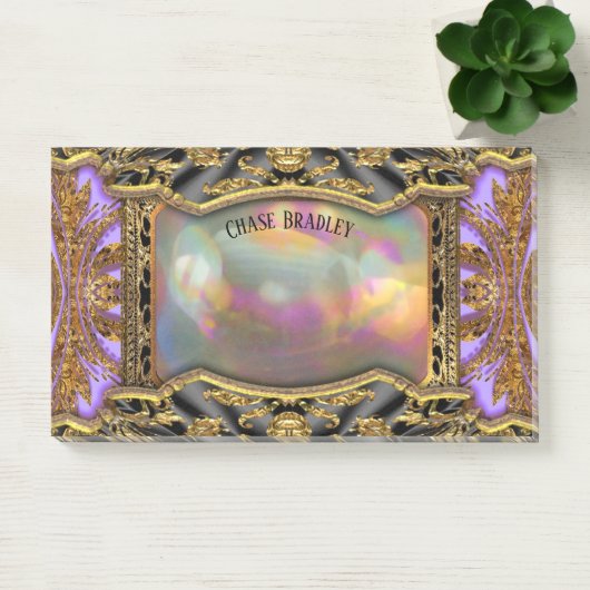 Post-it® Barnetcue Dubuios Cool Baroque Monogramme (Bureau)