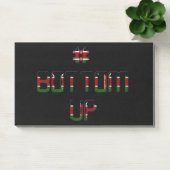 Post-it® Bas Kenya Peace Love and Unity Art Imprimer (Bureau)