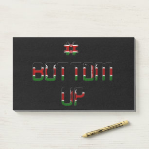 Post-it® Bas Kenya Peace Love and Unity Art Imprimer