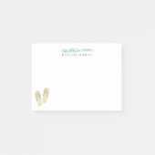 Post-it® Bascules électroniques botaniques de plage (Devant)