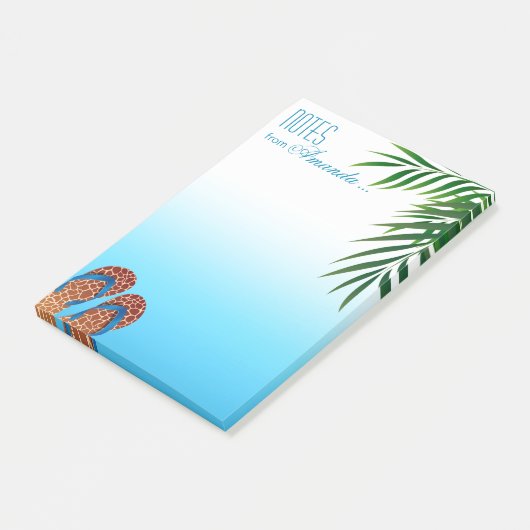 Post-it® Bascules électroniques de plage personnalisées (Incliné)