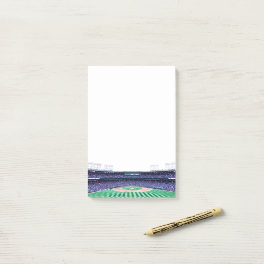 Post-it® Baseball (Sur un bureau)