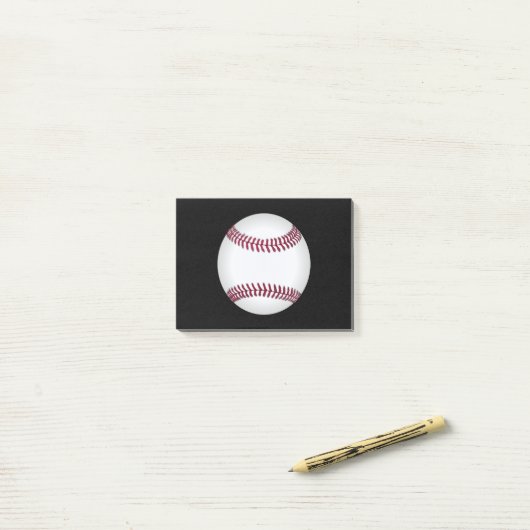 Post-it® Baseball (Sur un bureau)