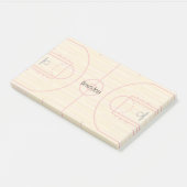 Post-it® Basket-ball Court Design Post (Incliné)