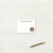 Post-it® Basket-ball Photo Notes postales personnelles (Sur un bureau)