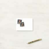 Post-it® Basset hound billet note (Sur un bureau)