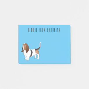Post-it® Basset hound dessin de chien