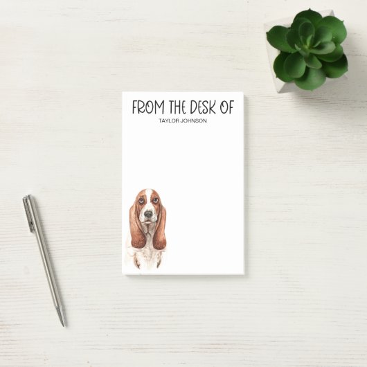 Post-it® Basset Hound Lover (Bureau)