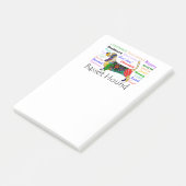 Post-it® Basset Traits Post-It Notes (Incliné)