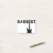 Post-it® Bassiste (Sur un bureau)
