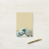 Post-it® Bateau de mer des vagues vintages (Sur un bureau)