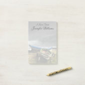 Post-it® Bateaux À Fouet Sur La Côte| Angleterre (Sur un bureau)