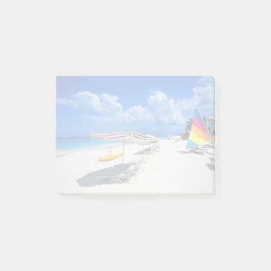 Post-it® Bateaux et chaises de plage (Devant)