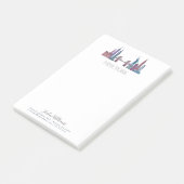 Post-it® Bâtiments couleur New York Skyline (Incliné)
