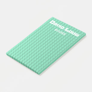 Post-it® Bâtiments turquoise