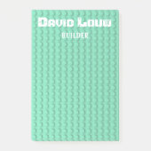 Post-it® Bâtiments turquoise (Devant)