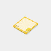 Post-it® Bâton à crème glacée citron (Incliné)