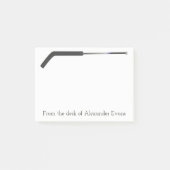 Post-it® Bâton de hockey Goaly (Devant)