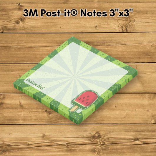 Post-it® Bâtonnet de glace à la pastèque