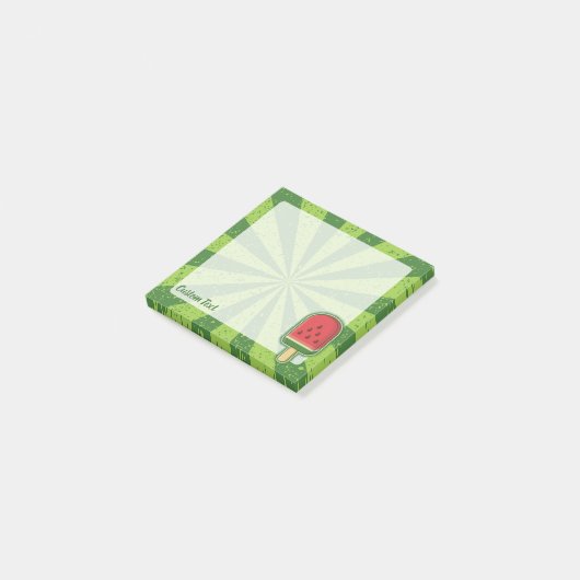 Post-it® Bâtonnet de glace à la pastèque (Incliné)