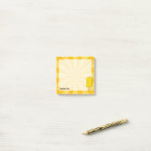 Post-it® Bâtonnet de glace au citron (Sur un bureau)