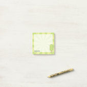 Post-it® Bâtonnet de glace au citron vert (Sur un bureau)