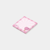 Post-it® Bâtonnet de glace en forme de cœur (Incliné)