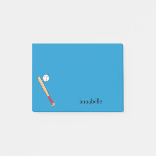 Post-it® Batte de baseball avec balle Personnaliser