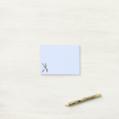 Post-it® Batteur de baseball (Sur un bureau)