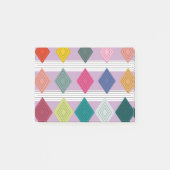 Post-it® Bauhaus Diamond Quilt (Devant)