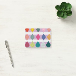 Post-it® Bauhaus Diamond Quilt