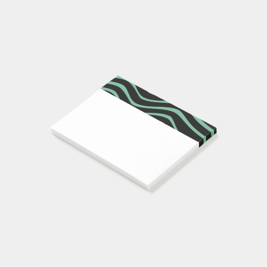Post-it® Bauhaus Seafoam Green Abstrait (Incliné)