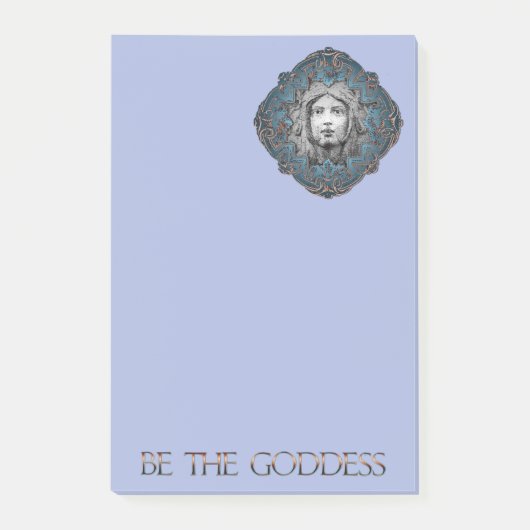 Post-it® Be the Goddess Post-It Notes (Devant)
