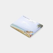 Post-it® Beach Kitty (personnalisable) (Incliné)