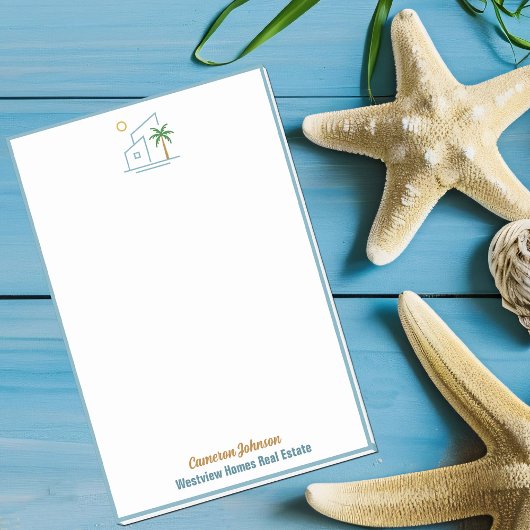 Post-it® Beach Real Estate Company Custom Coastal Realtor