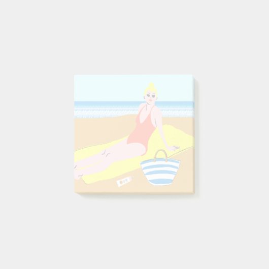 Post-it® Beachy Keen - Jaune (Devant)