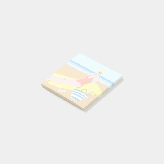 Post-it® Beachy Keen - Jaune (Incliné)