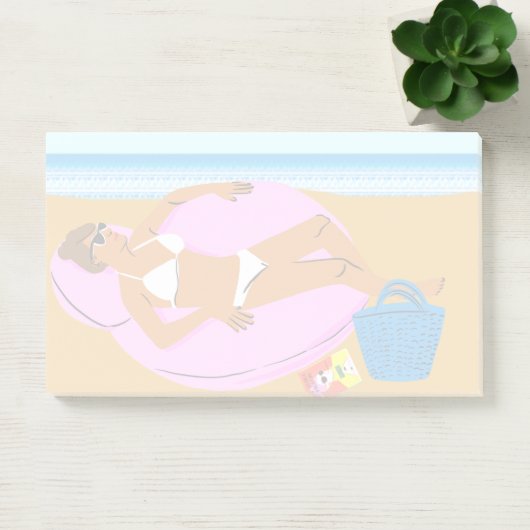 Post-it® Beachy Keen - rose (Bureau)