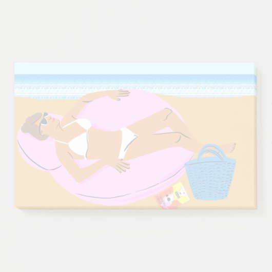 Post-it® Beachy Keen - rose (Devant)