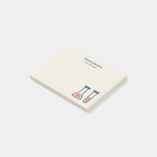 Post-it® Beaker & Test Tube Science Themed (Incliné)