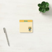 Post-it® Bear mignonne dans les notes Casquettes (Bureau)