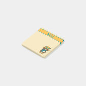 Post-it® Bear mignonne dans les notes Casquettes (Incliné)