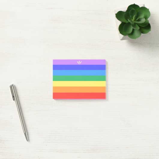 Post-it® Beau arc-en-ciel (Bureau)