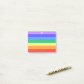 Post-it® Beau arc-en-ciel (Sur un bureau)