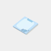 Post-it® Beau billet bleu qu'il note (Incliné)
