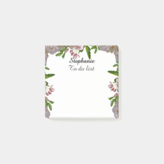 Post-it® Beau Bouquet Boho - Liste de noms à faire personna