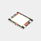 Post-it® Beau bouquet d'automne Nom personnalisé (Incliné)