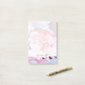 Post-it® Beau bouquet de fleurs (Sur un bureau)