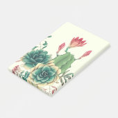 Post-it® Beau Cactus À Fleur (Incliné)