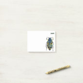 Post-it® Beau et magnifique Boeuf vert foncé (Sur un bureau)